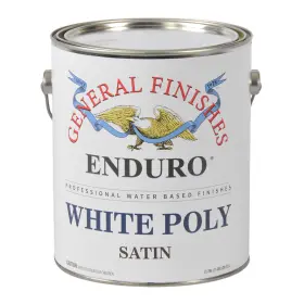 Gf-wp-s-1 General Finishes Gf-wp-1 Satin 1 Gallon Interior White Water Base Poly