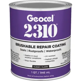 Gc65200 Geocel 2310 Tripolymer Brushable Repair Coating Quart