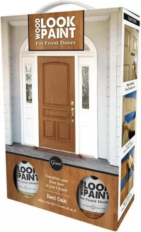 Giani 691160967991 Wood Look Paint Kit For Front And Interior Doors Red Oak