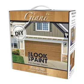 Giani 856512007149 Wood Look Paint Kit For Garage Doors Honey Oak