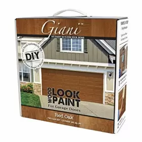 Giani 856512007156 Wood Look Paint Kit For Garage Doors Red Oak