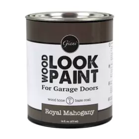 Giani 856512007231 Wood Look Paint For Garage Doors- Step 1 Grain Base Coat Pint Royal Mah