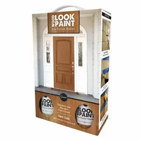 Giani 856512007422 Wood Look Paint Kit For Front And Interior Doors Red Oak
