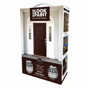 Giani 856512007460 Wood Look Paint Kit For Front And Interior Doors Royal Mahogany