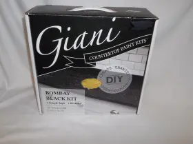 Giani 891056001338 Granite Countertop Paint Kit Bombay Black New In Box