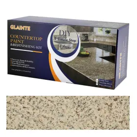 Glainte 717639017186 Granite Countertop Paint Kit - Brown Counter Top Refinishing For Kitchen