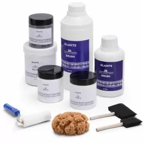 Glainte 760701677412 Epoxy Countertop Paint Kit - Glossy Granite Counter Top Refinishing For