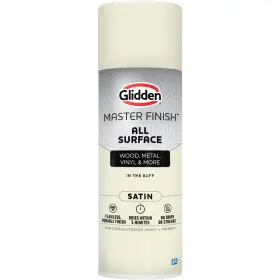 00474788 Glidden Satin All Surface Spray Paint And Primer For Interior/exterior Use - 12 Oz