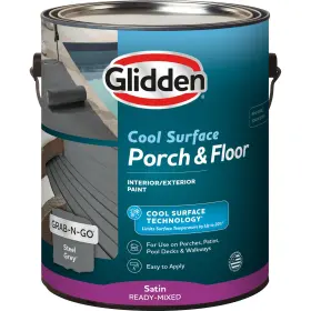 00479565 Glidden Porch And Floor With Cool Surface Technology Satin Interior/exterior Paint S