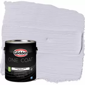Glidden 191894748052 Interior Paint Primer Purple/frosted Lilac One Coat Flat 1-gallon