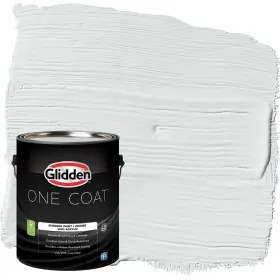 Glidden 191894748106 Interior Paint Primer Blue/gray Glimpse One Coat Flat 1-gallon