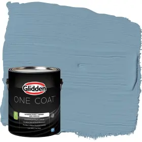 Glidden 191894750192 Interior Paint Primer Blue/americana Coat Flat 1-gallon