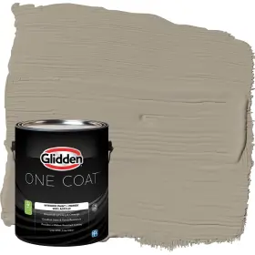 Glidden 191894751014 Interior Paint Primer Greige/stonehenge Greige Coat Flat 1-gallon