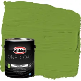 Glidden 191894751854 Interior Paint Primer Green /antique Moss Coat Flat 1 Ga