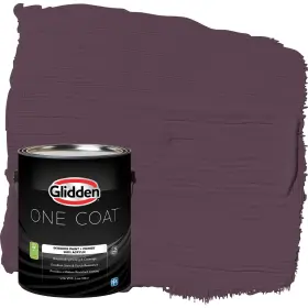 Glidden 191894752325 Interior Paint Primer Purple/purple Basil Coat Flat 1-gallon