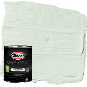 Glidden 191894753346 Interior Paint Primer Green/mint Wafer Coat Eggshell 1 Quart