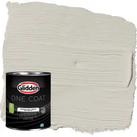 Glidden 191894754152 Interior Paint Primer Greige/whiskers Coat Eggshell 1-quart