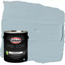 Glidden 191894754503 Interior Paint Primer Blue/chambray One Coat Eggshell 1-gallon