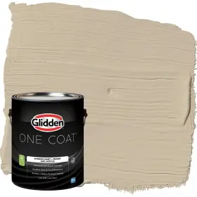 Glidden 191894838111 Interior Paint Primer Beige/nully Trail One Coat Eggshell 1-gallon