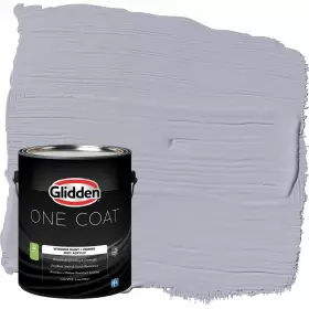 Glidden 191894838227 Interior Paint Primer Blue/glistening Gray One Coat Eggshell 1-gallon
