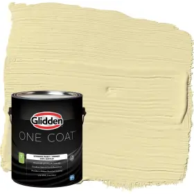 Glidden 191894839019 Interior Paint Primer Yellow /star Bright Coat Eggshell