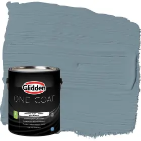 Glidden 191894840473 Interior Paint Primer Blue/chalky Blue One Coat Eggshell 1-gallon