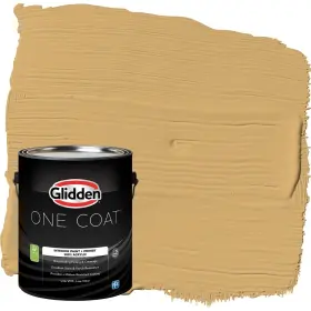 Glidden 191894840923 Interior Paint Primer Beige/more Maple One Coat Eggshell 1-gallon