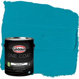 Glidden 191894842361 Interior Paint Primer Teal/aqua /mediterranean Blue