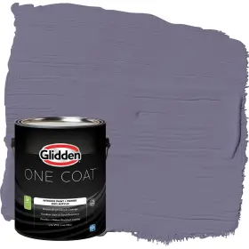 Glidden 191894842460 Interior Paint Primer Purple/plum Shade Coat Eggshell 1-gallon