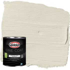 Glidden 191894842705 Interior Paint Primer Greige/antique White Coat Semi-gloss 1-quart