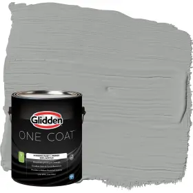 Glidden 191894845805 Interior Paint Primer Gray/stepping Stone One Coat Semi-gloss 1