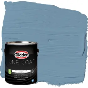 Glidden 191894847083 Interior Paint Primer Blue/american Anthem One Coat Semi-gloss 1-ga