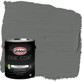 Glidden 191894847984 Interior Paint Primer Gray/up In Smoke One Coat Semi-gloss 1 Gallon