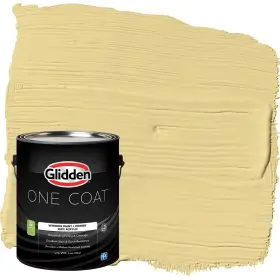 Glidden 191894848004 Interior Paint Primer Yellow /wayward Wind Coat Semi-glos