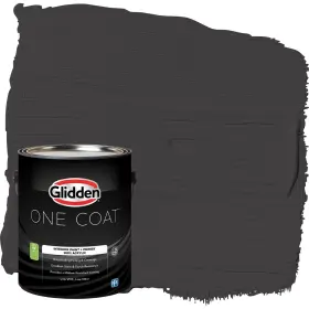 Glidden 191894848806 Interior Paint Primer Gray/black Coat Semi-gloss 1 Gallon