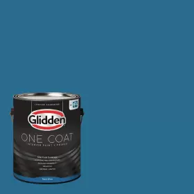 Glidden 191894848837 Interior Paint Primer Teal/aqua /blue Oasis One Coat Semi
