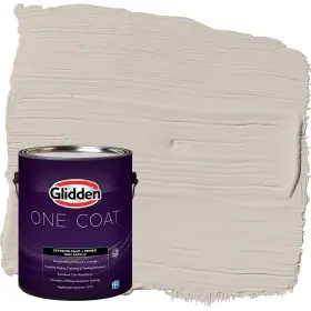 Glidden 191894920267 Exterior Paint Primer Greige/intuitive Coat Semi-gloss 1-gallon