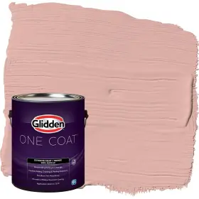 Glidden 191894920380 Exterior Paint Primer Orange/mesa Pink Coat Semi-gloss 1-gallon