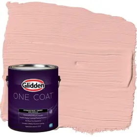 Glidden 191894920588 Exterior Paint Primer Peach/peach Beige Coat Semi-gloss 1-gallon