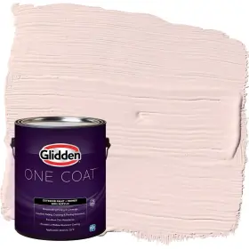 Glidden 191894933090 Exterior Paint Primer Pink/ballet Slipper Coat Semi-gloss 1-gallon