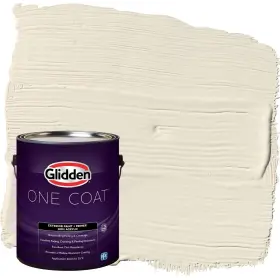 Glidden 191894933175 Exterior Paint Primer White/brandied Pears Coat Semi-gloss 1 Gallon
