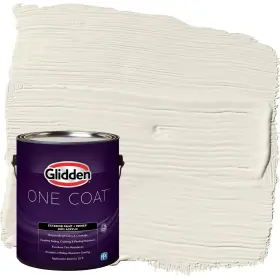Glidden 191894933779 Exterior Paint Primer Greige/oatmeal Coat Flat 1-gallon