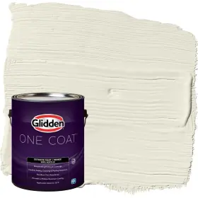 Glidden 191894934424 Exterior Paint Primer White/off White Coat Flat 1 Gallon