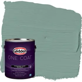 Glidden 191894936923 Exterior Paint Primer Teal/aqua /silver Laurel Coat Flat