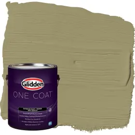 Glidden 191894937012 Exterior Paint Primer Sage/sweet Annie Coat Flat 1-gallon