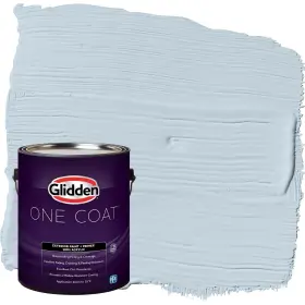 Glidden 191894940043 Exterior Paint Primer Blue/sentimental Lady Coat Satin 1-gallon Glidden 191894940043 Exterior Paint Primer Blue/sentimental Lady Coat Satin 1-gallon