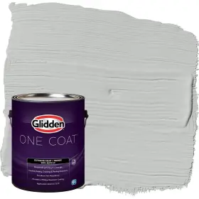 Glidden 191894940111 Exterior Paint Primer Gray/solitary State Coat Satin 1-gallon