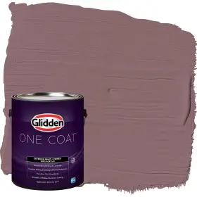 Glidden 191894942290 Exterior Paint Primer Red/chocolate Sparkle Coat Satin 1-gallon