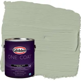 Glidden 191894966616 Exterior Paint Primer Sage/light Sage Coat Semi-gloss 1-gallon