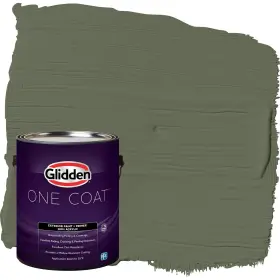 Glidden 191894968184 Exterior Paint Primer Sage/all About Olive Coat Semi-gloss 1-gallon